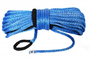 Трос для лебедки синтетический 10 мм*18 метров (синий) 5451