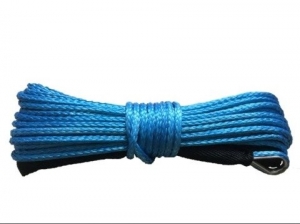 Трос для лебедки синтетический 10мм*28 метров (синий) 4712